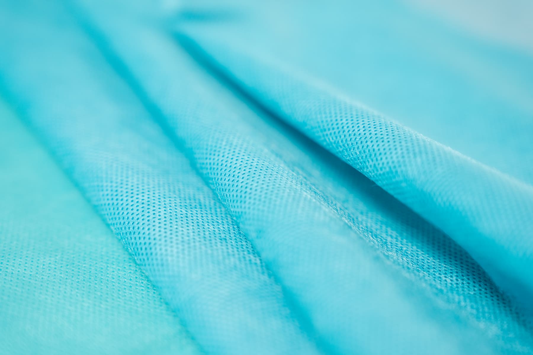 Multilayer surgical drape material close-up